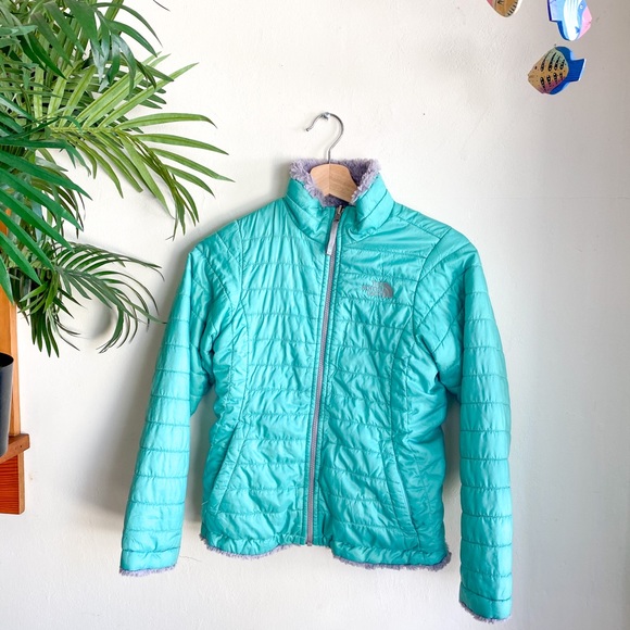 The North Face Other - The North Face Reversible Winter Puffy Coat 10-12